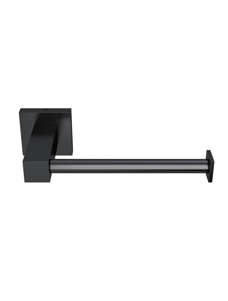 Meir Square Toilet Roll Holder with Round Bar