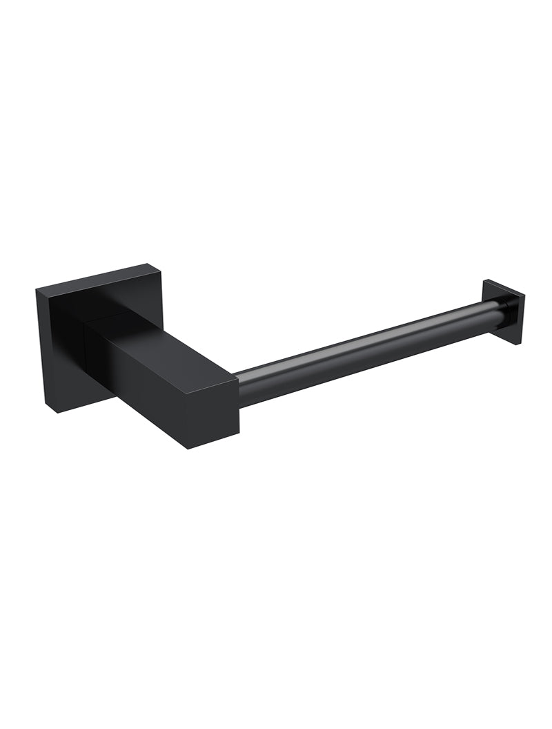 Meir Square Toilet Roll Holder with Round Bar