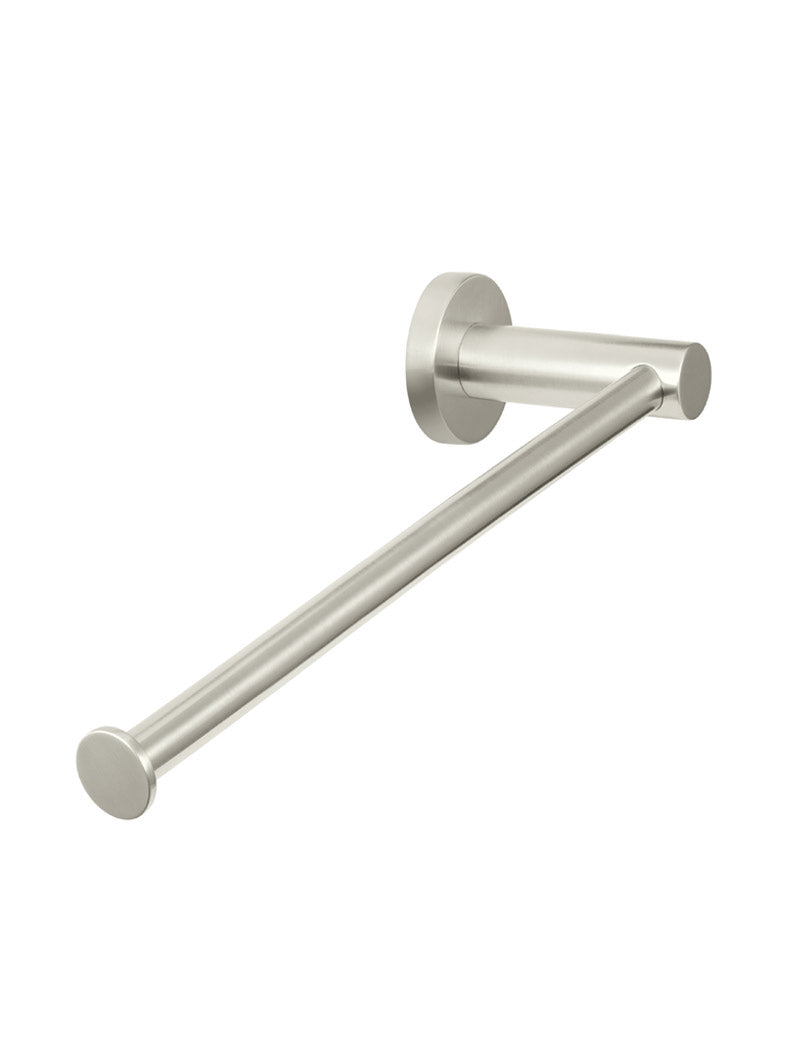 Meir Round Guest Towel Rail - Brushed Nickel
