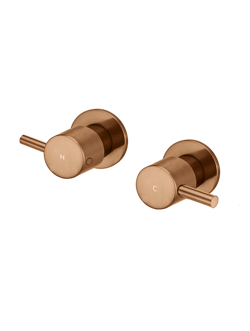 Meir Round Quarter Turn Wall Top Assemblies