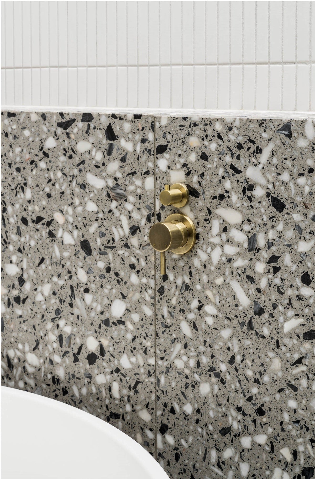 Meir Round Diverter Mixer Finish Kit