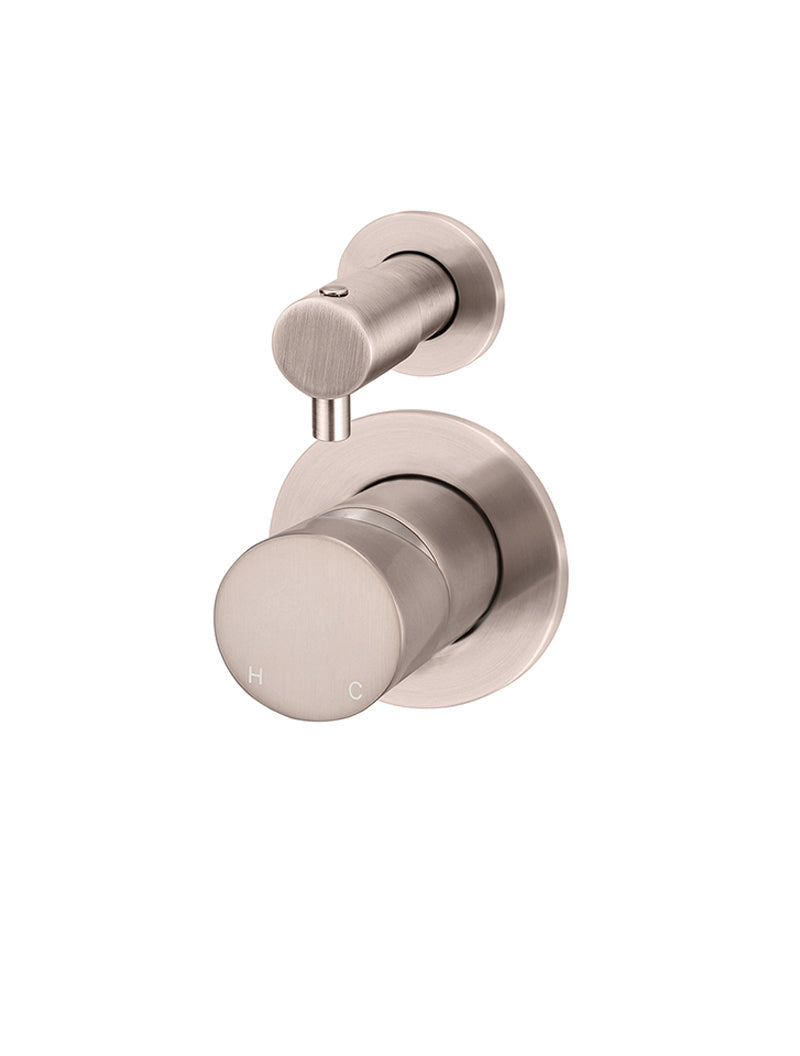 Meir Round Diverter Mixer Pinless Handle Finish Kit