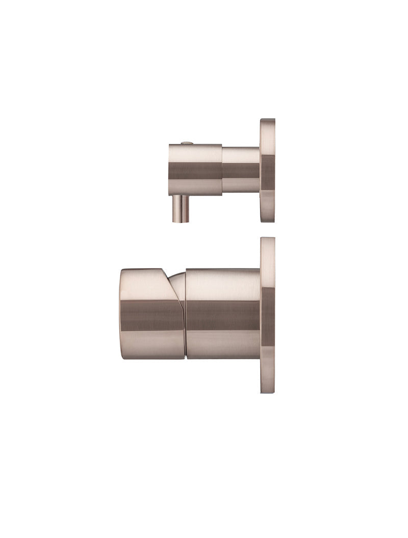 Meir Round Diverter Mixer Pinless Handle Finish Kit