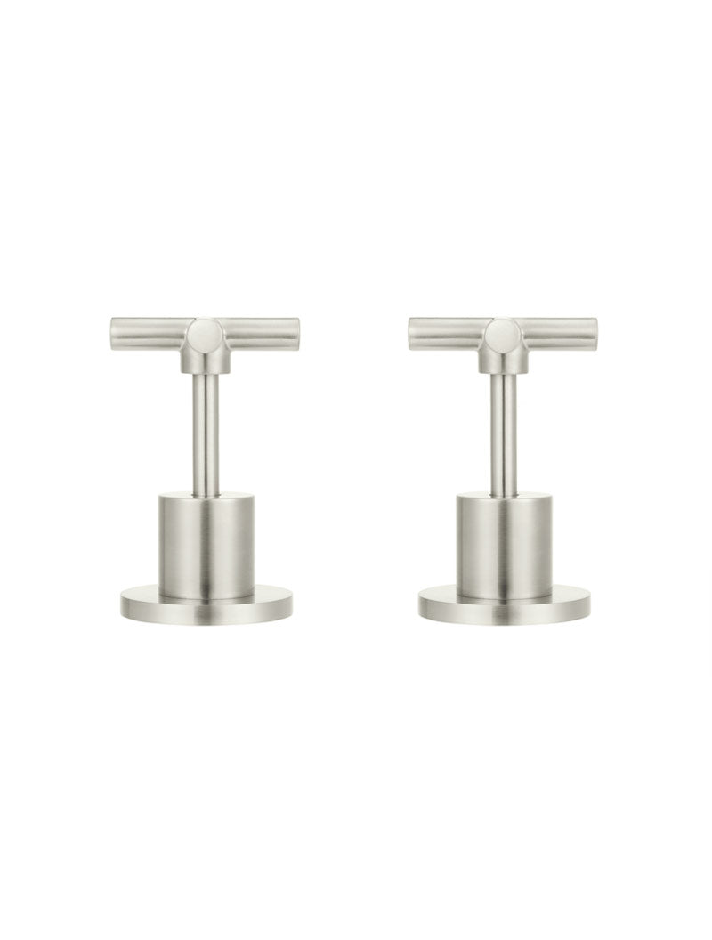 Meir Cross Handle Jumper Valve Wall Top Assemblies