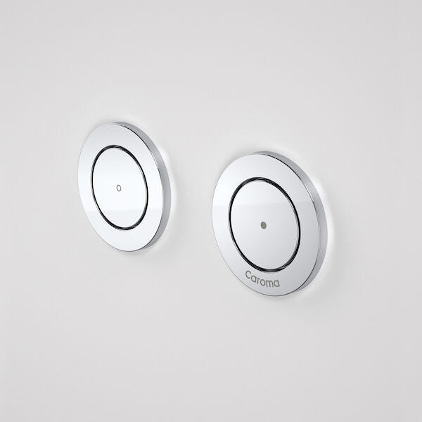 Caroma Invisi Series II® Round Dual Flush Remote Buttons (Plastic)