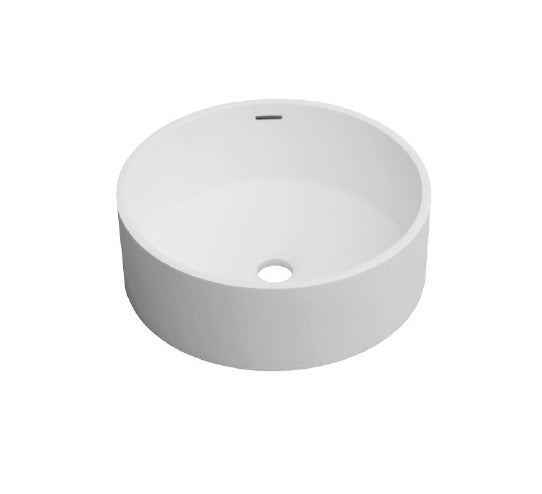 Arcisan Plaza Solid Surface Ø400mm Above Counter Basin