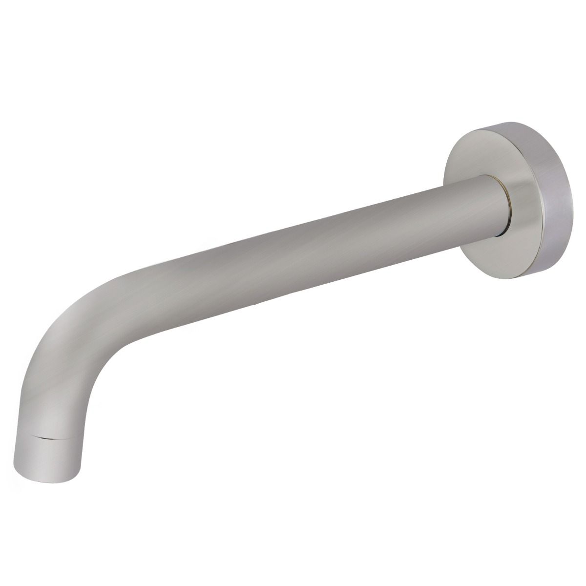 Norico Pentro Brushed Nickel Round Bath Spout