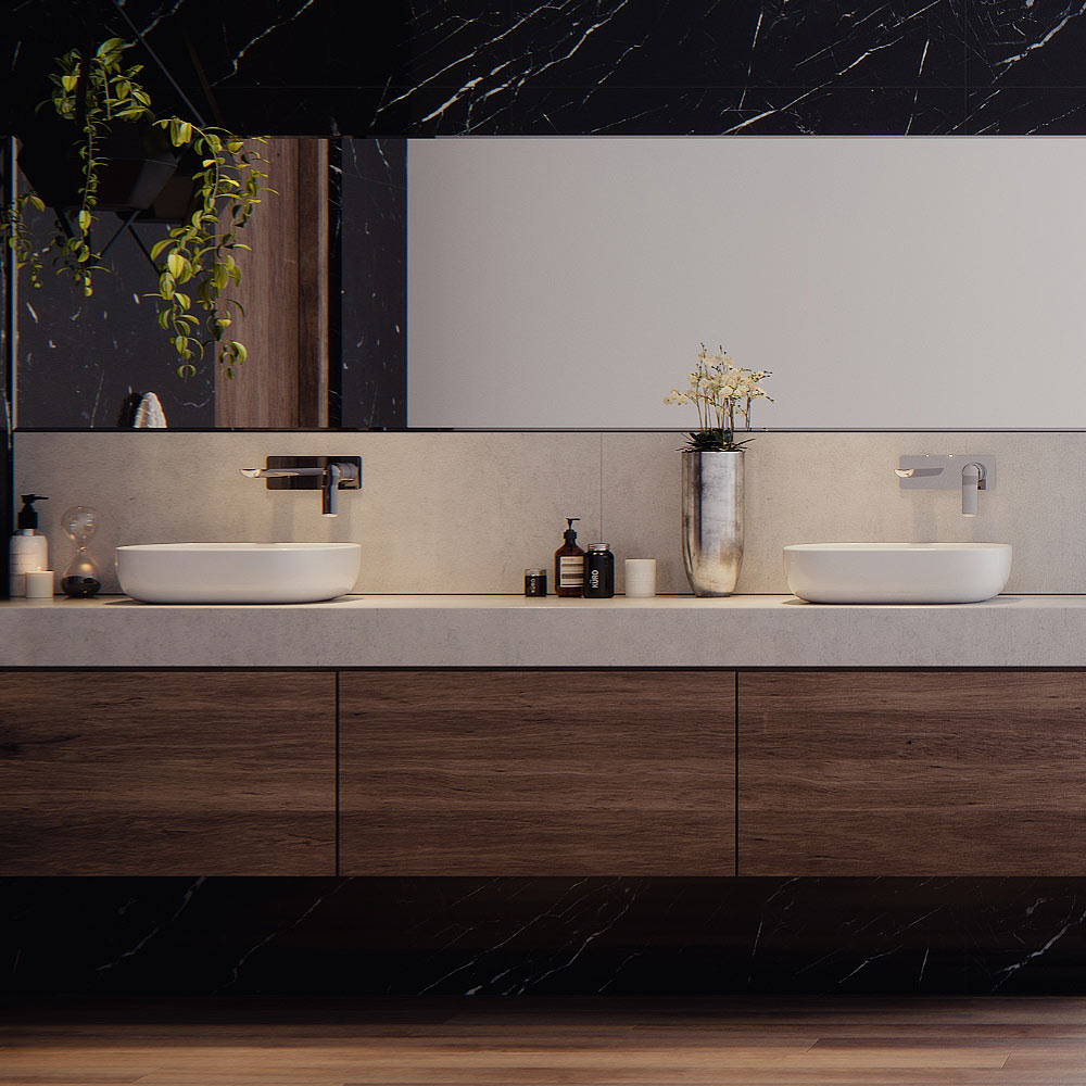 Arcisan Synergii Wall Mount Basin Mixer