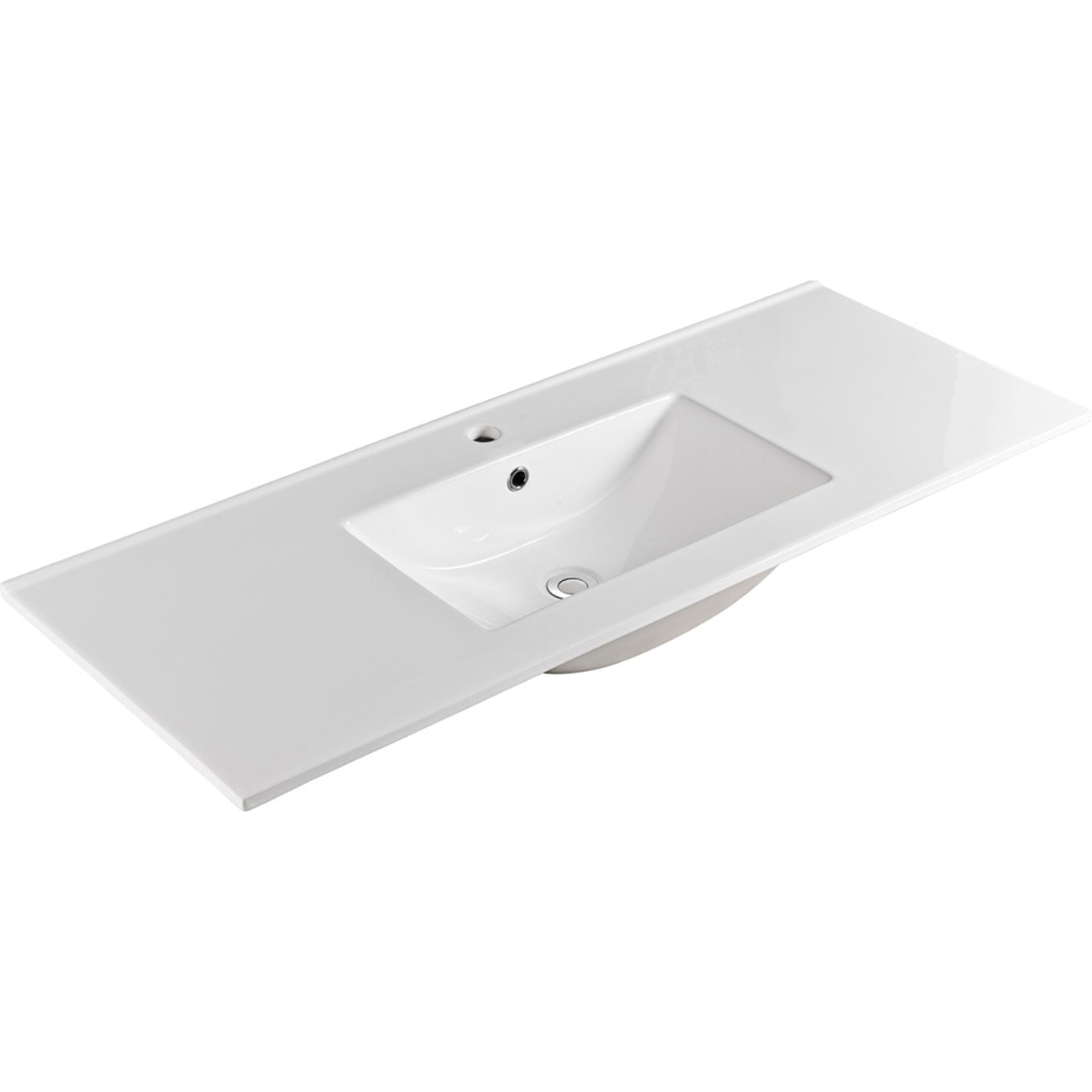 Fienza Dolce Full Depth Ceramic Basin Top - 600 / 750 / 900 / 1000 / 1200 / 1500mm (Single & Double Options Available)