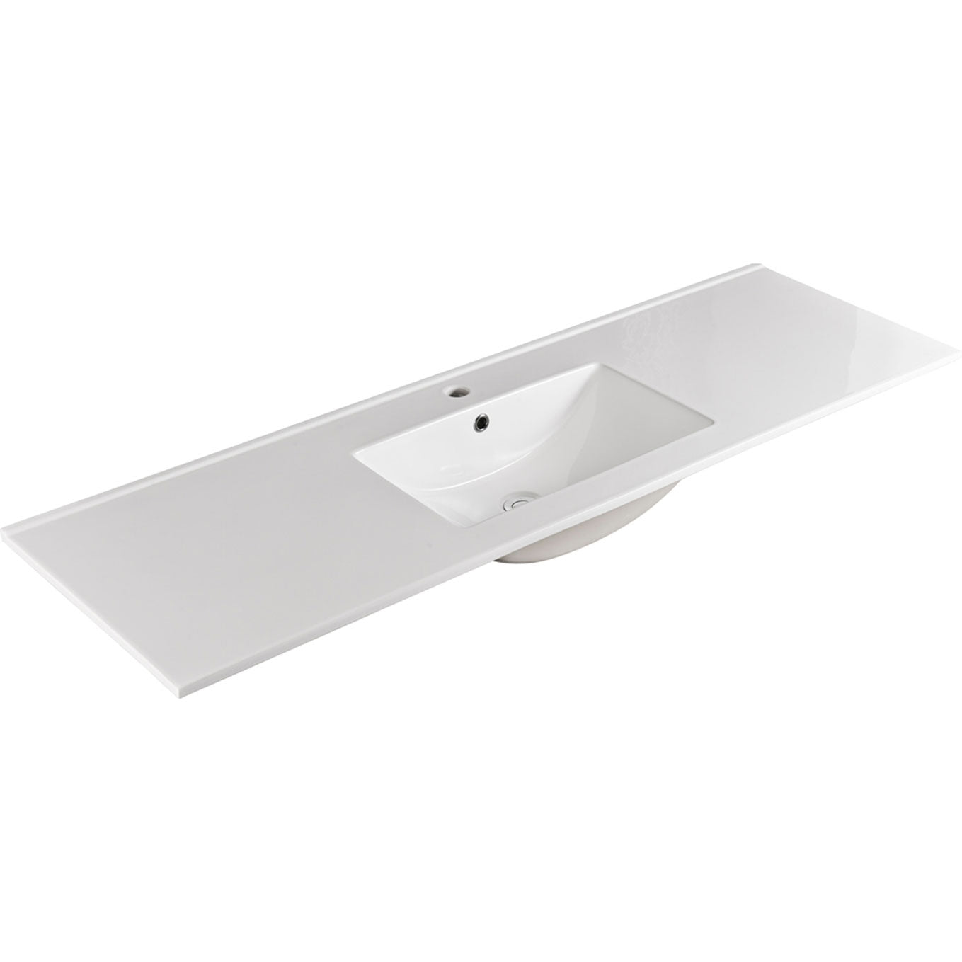 Fienza Dolce Full Depth Ceramic Basin Top - 600 / 750 / 900 / 1000 / 1200 / 1500mm (Single & Double Options Available)