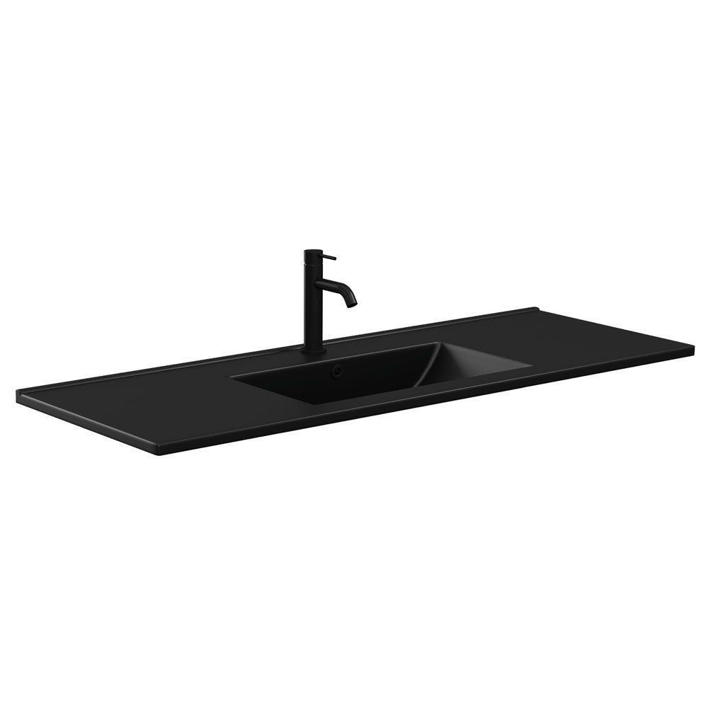 Fienza Dolce Full Depth Ceramic Basin Top - 600 / 750 / 900 / 1000 / 1200 / 1500mm (Single & Double Options Available)
