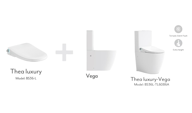 Lafeme Thea Luxury Bidet Seat