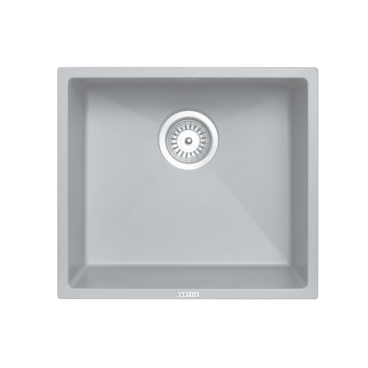 Carysil Magic Salsa Single Bowl Granite Stone Kitchen/Laundry Sink Top/Flush/Under Mount | 457 x 406 x 200mm