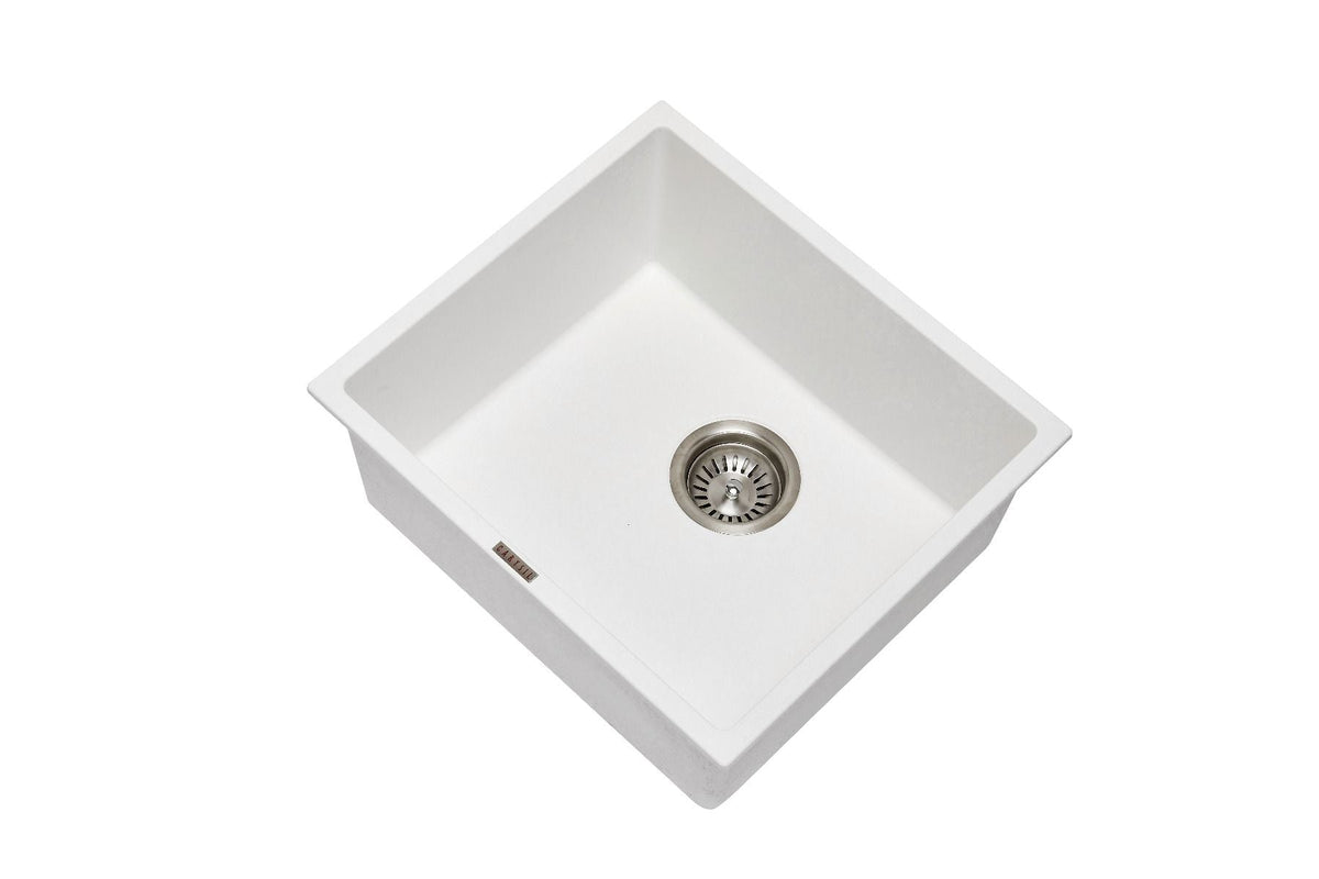 Carysil Magic Salsa Single Bowl Granite Stone Kitchen/Laundry Sink Top/Flush/Under Mount | 457 x 406 x 200mm