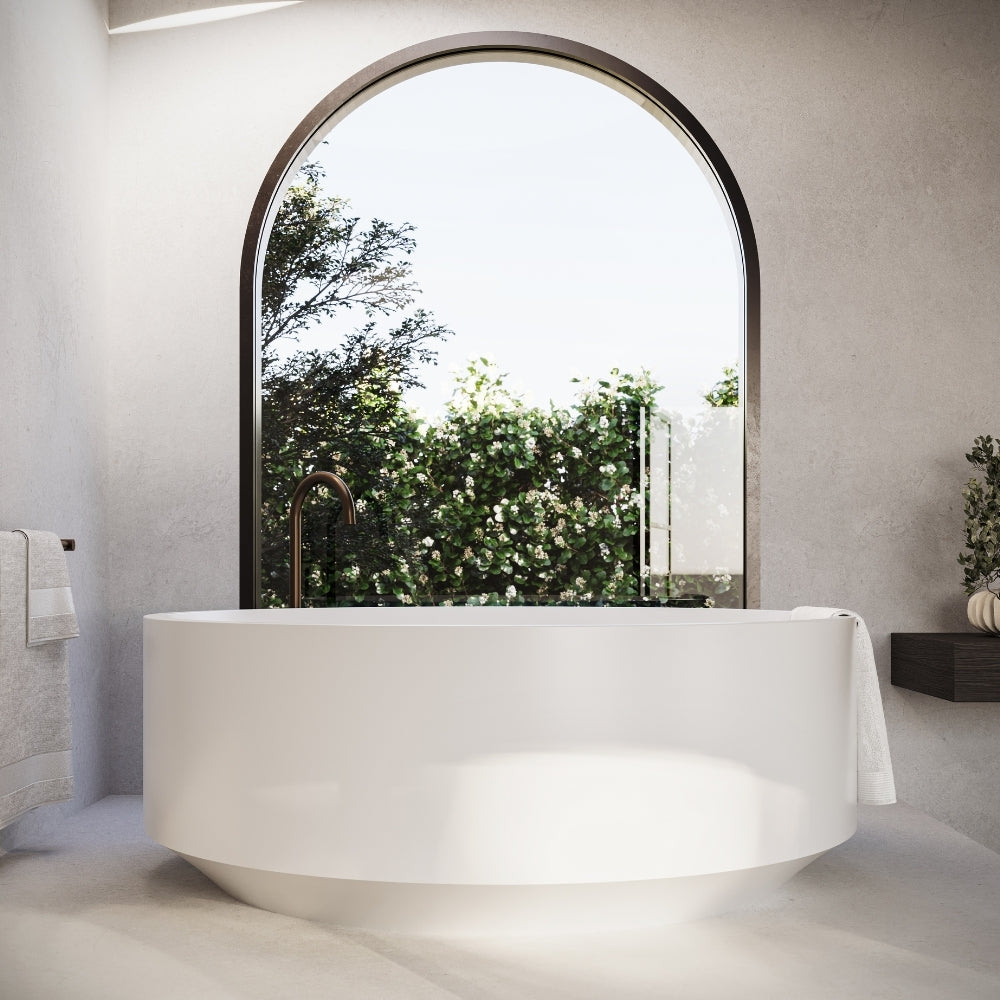 Arcisan Venn 1500 Round Solid Surface Bath